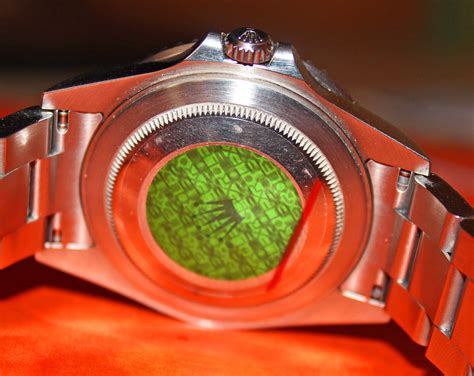 adesivo rolex verde|rolex green caseback sticker.